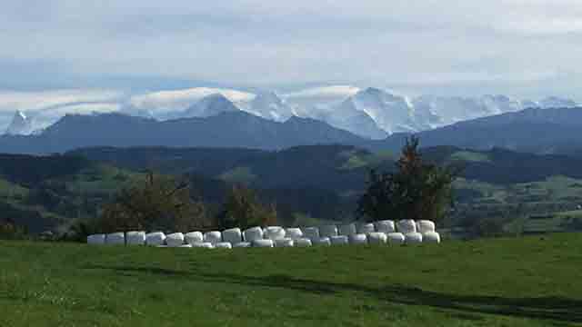 die Berge sind so nah