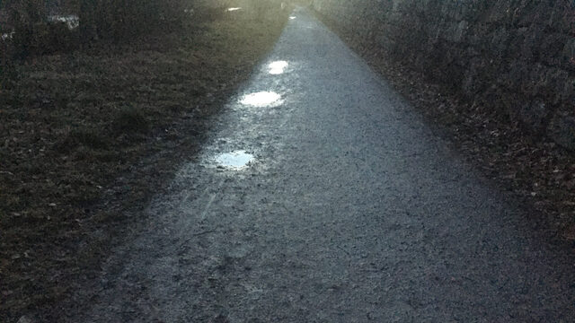 Bewegung abends