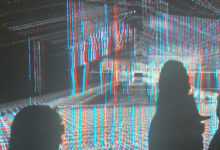 rot cyan raum